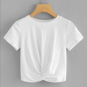 White knot t-shirt